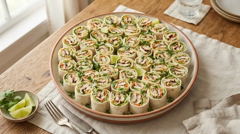 Hähnchen Wrap Röllchen